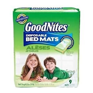 Kimberly-Clark 32519 Goodnites Bed Mat (Pack of 9)